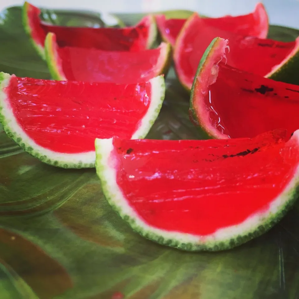 What happened to these #watermelons!? #jelloshots #summer #refreshing #boozed, 1 of 1