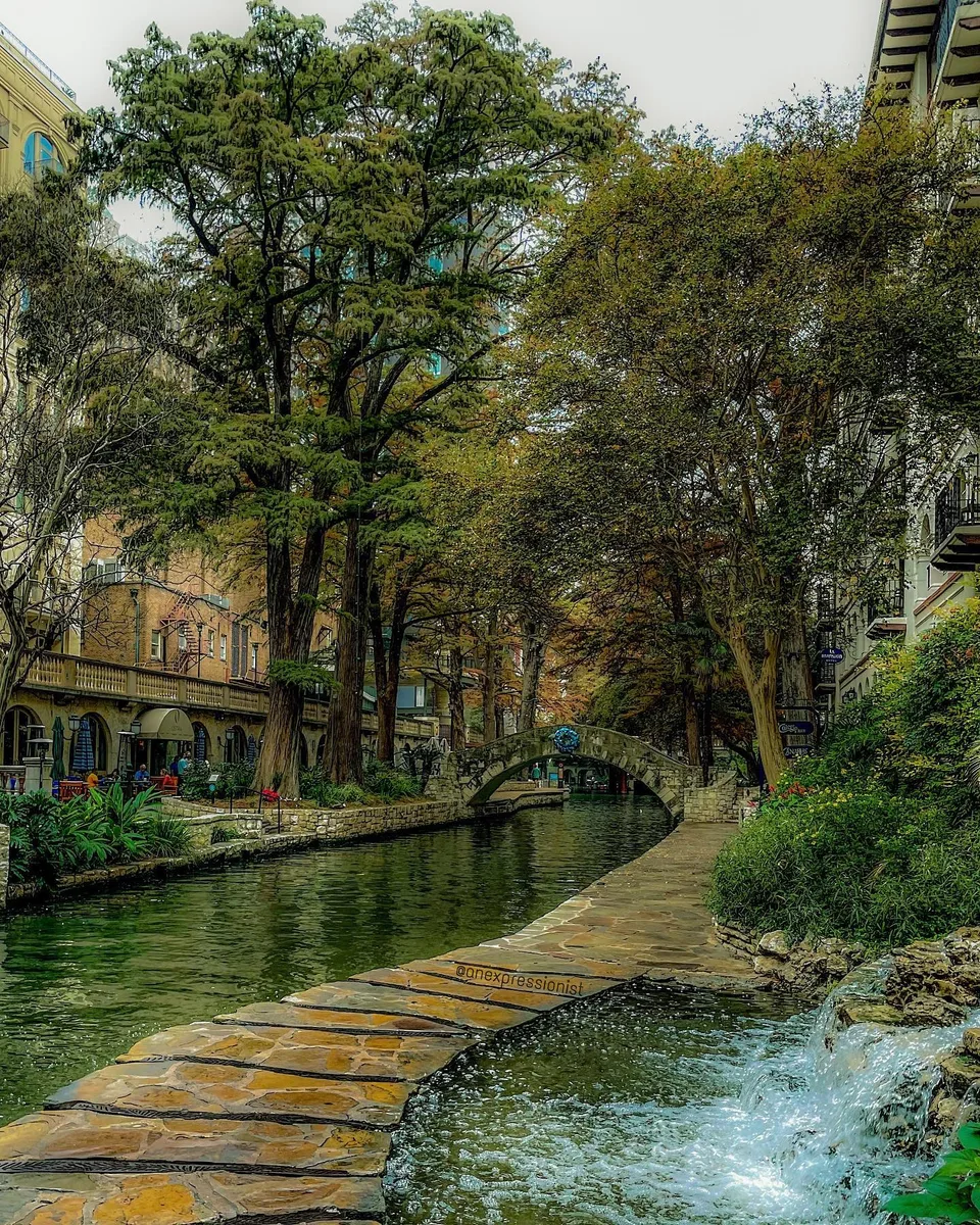 Like a bridge over “silent” waters, 1 of 1
