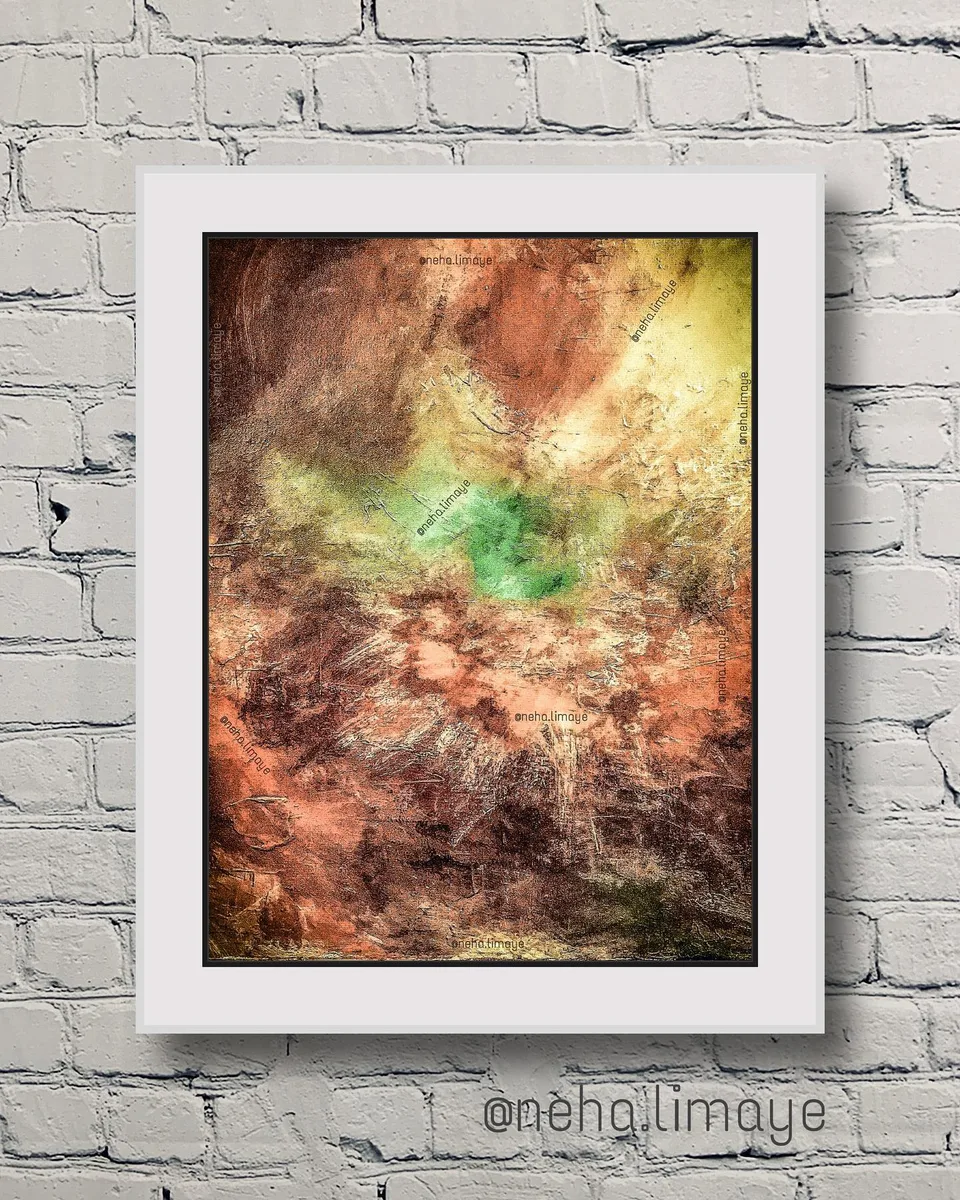 Unearth the Earth, a painting by Neha