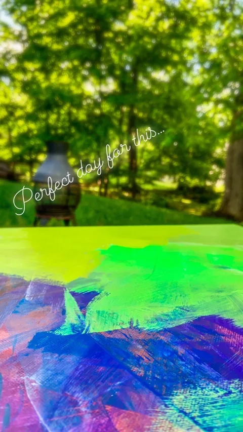 Perfect day for this..., a painting by Neha