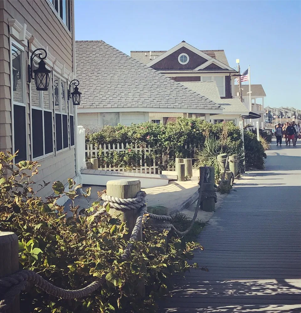 When the boardwalk is your yard! #beachhouse #boardwalk #beach #summer…, 1 of 1