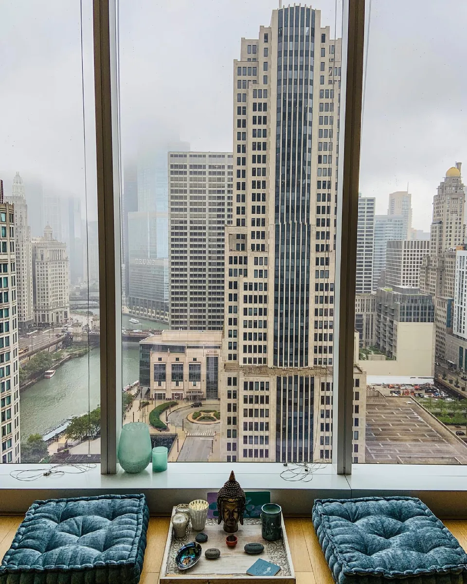 A window to the Windy City., 1 of 1