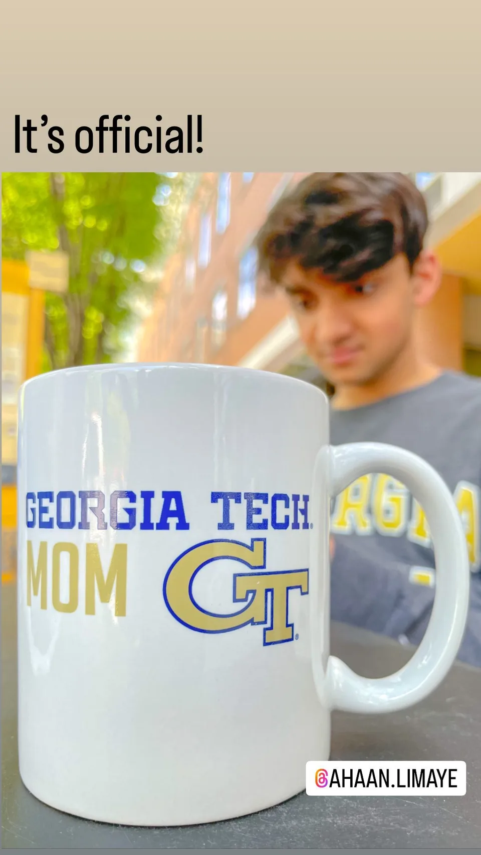 It’s official!