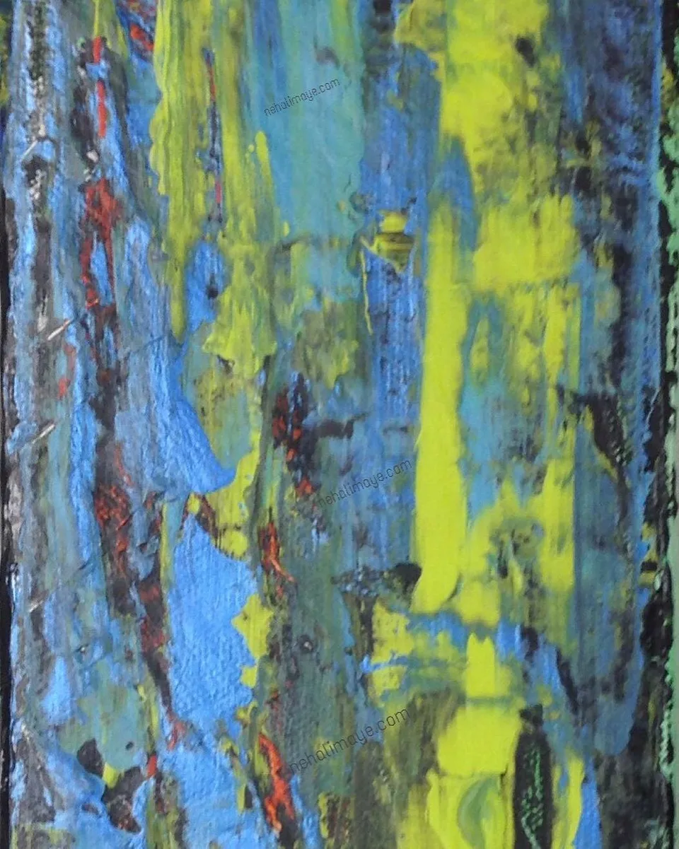 Waterfall, a painting by Neha