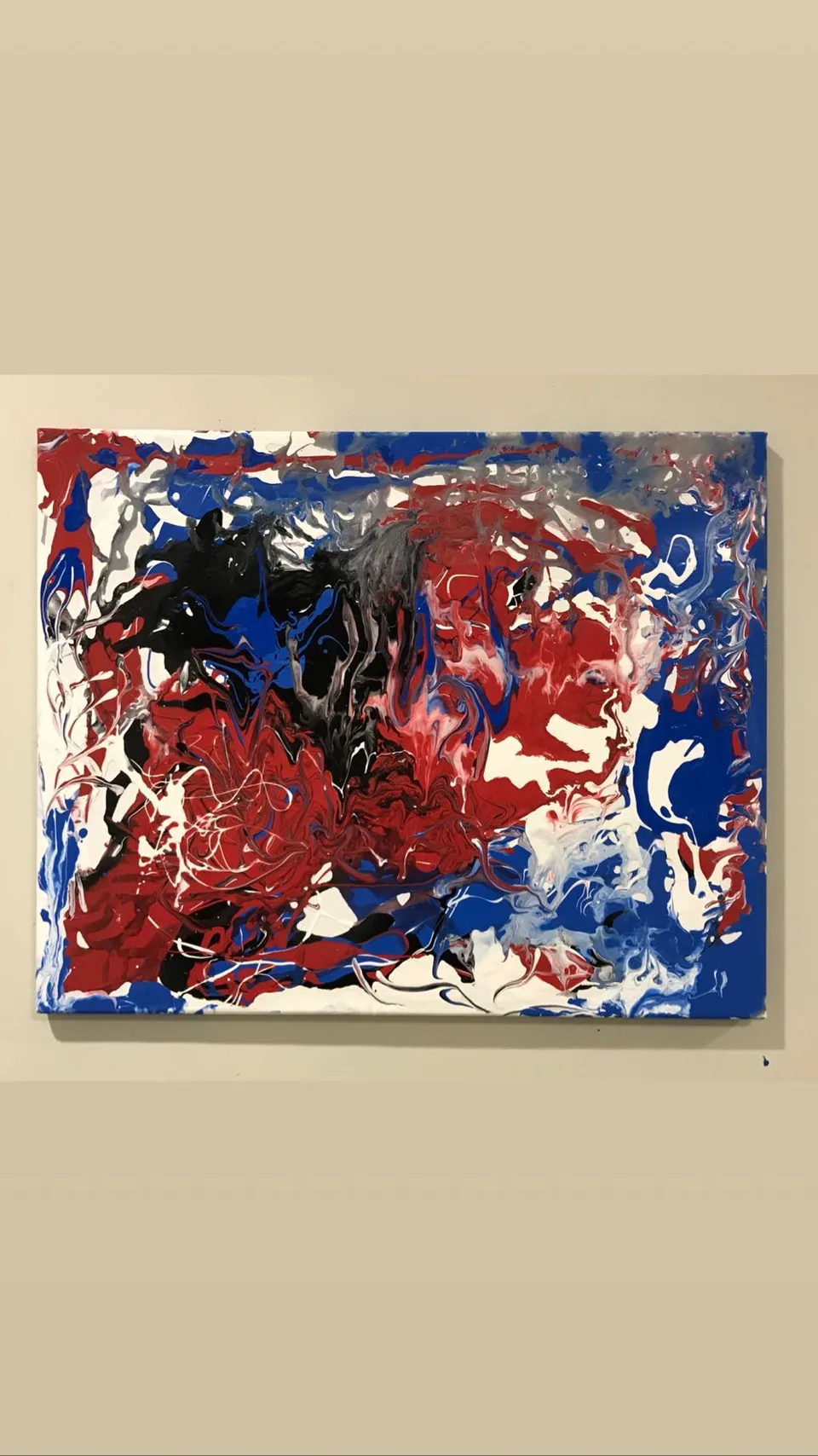 Story from October 1, 2018, a painting by Neha