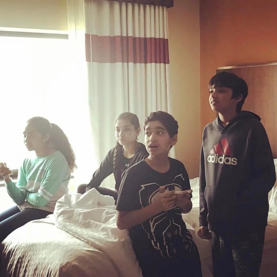 Hotel mornings with #Shrek be like... #funtimes #weekendgetaway, 1 of 1