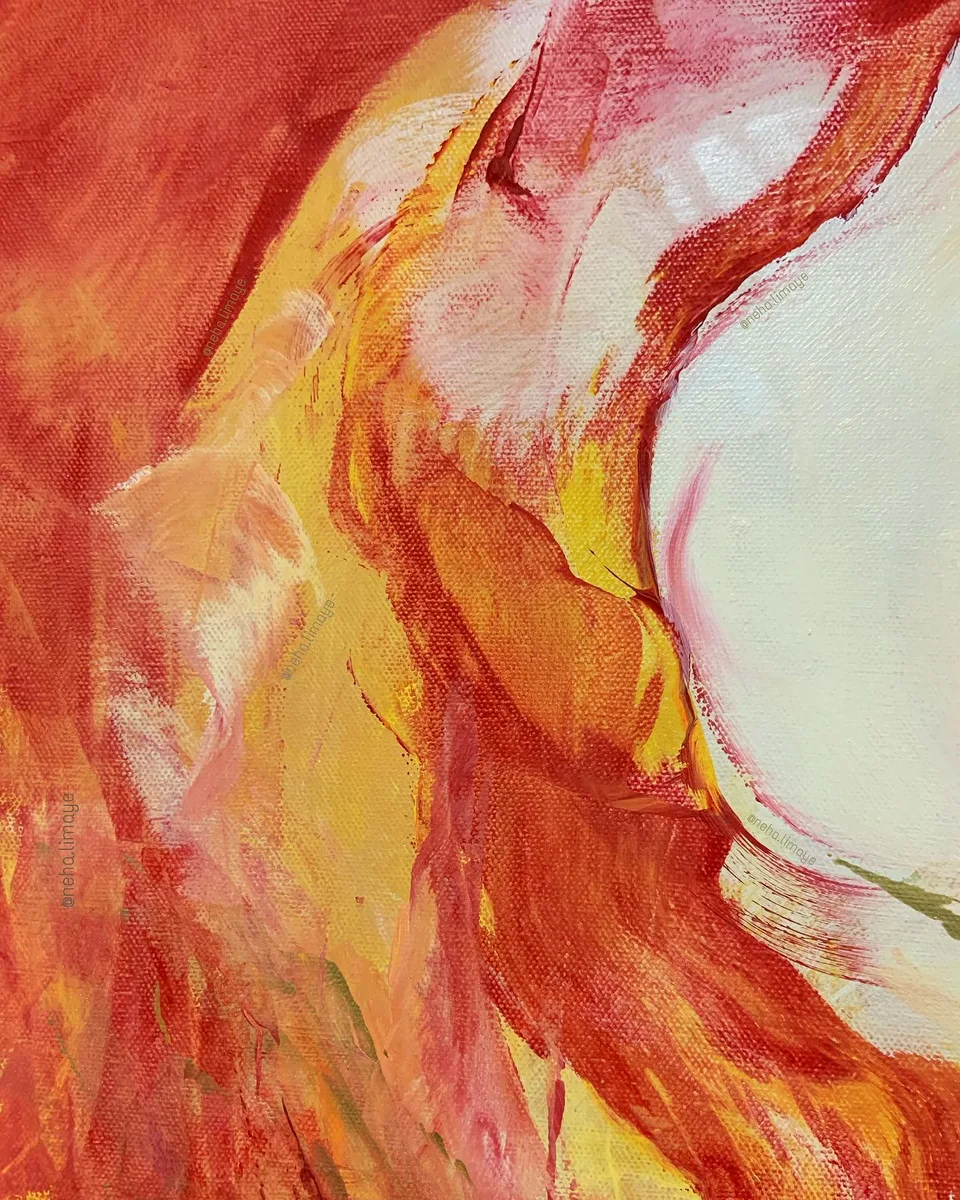 Aurora [sneak peek into details - 3], a painting by Neha