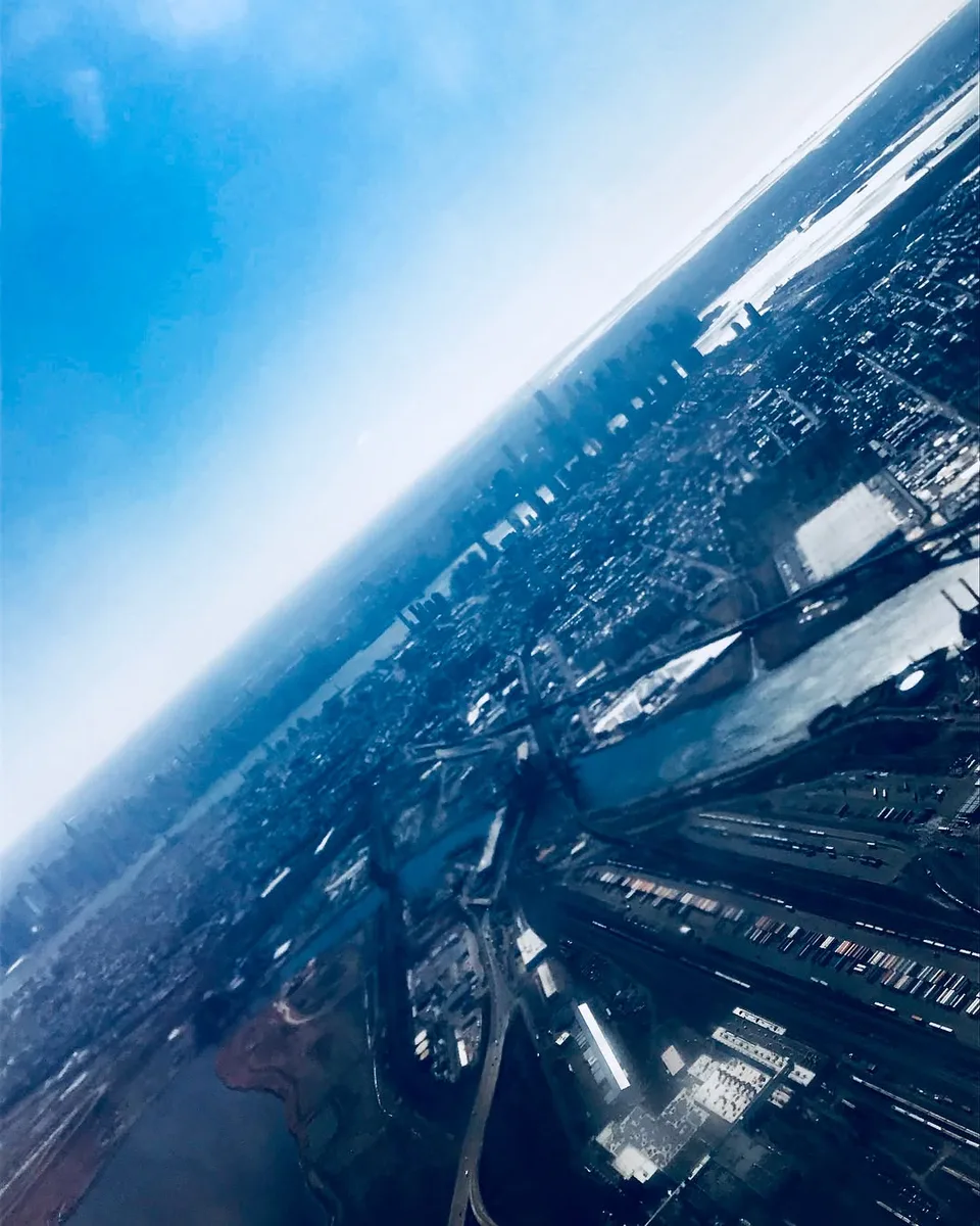 Top of the world... looking down, 1 of 5