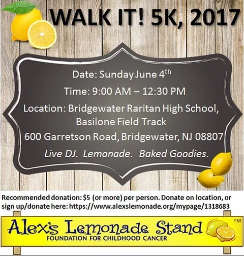 Join us! #walk #lemonade #dj #bakedtreats #fun #foragoodcause, 1 of 1