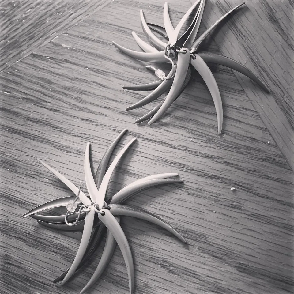 When at the end of the day even those earrings want to plop themselves down...…, 1 of 1