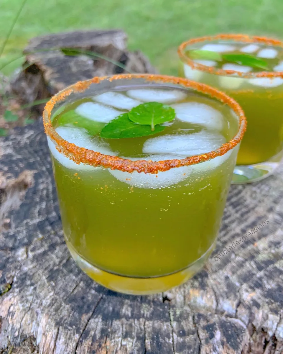 Hariyali spritzer - that’s what I’m calling it., 1 of 1