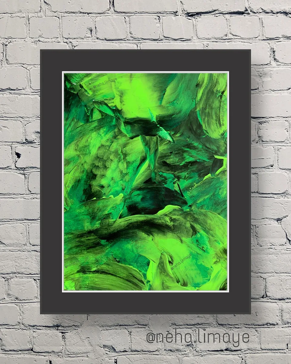 The rising, a painting by Neha