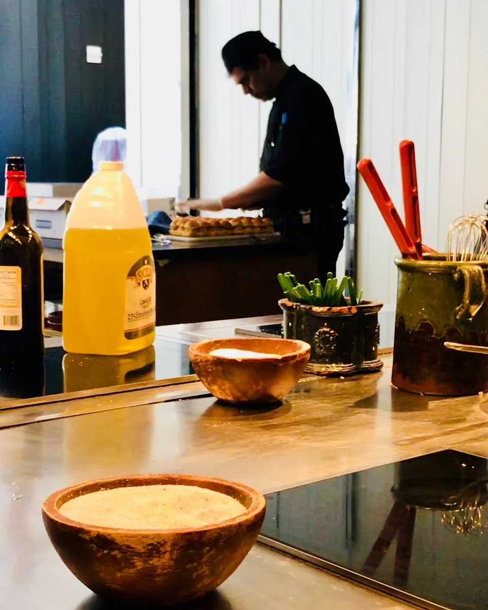 Experiencing the andaz of the kitchen at Andaz, NYC., 1 of 1