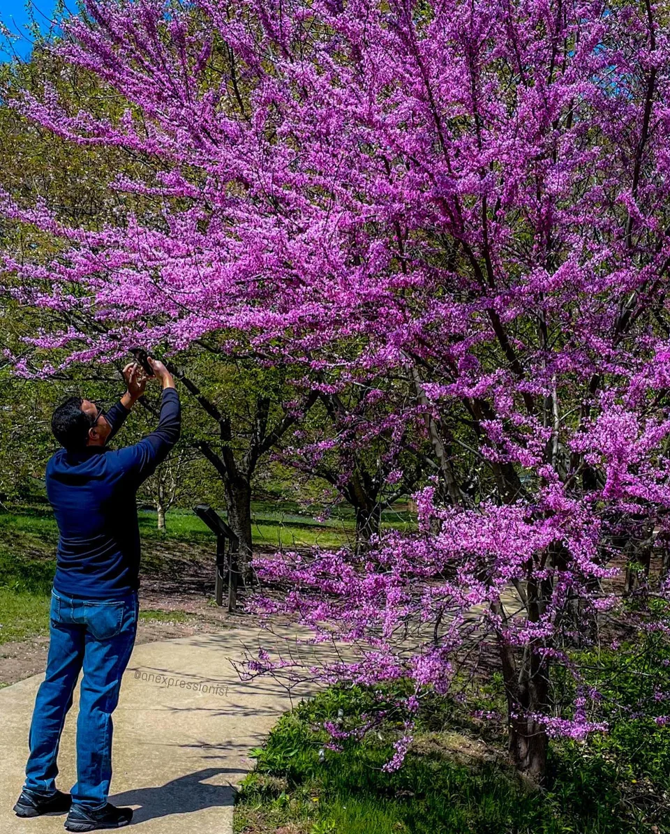 Just a man looking at the bright side., 1 of 1
