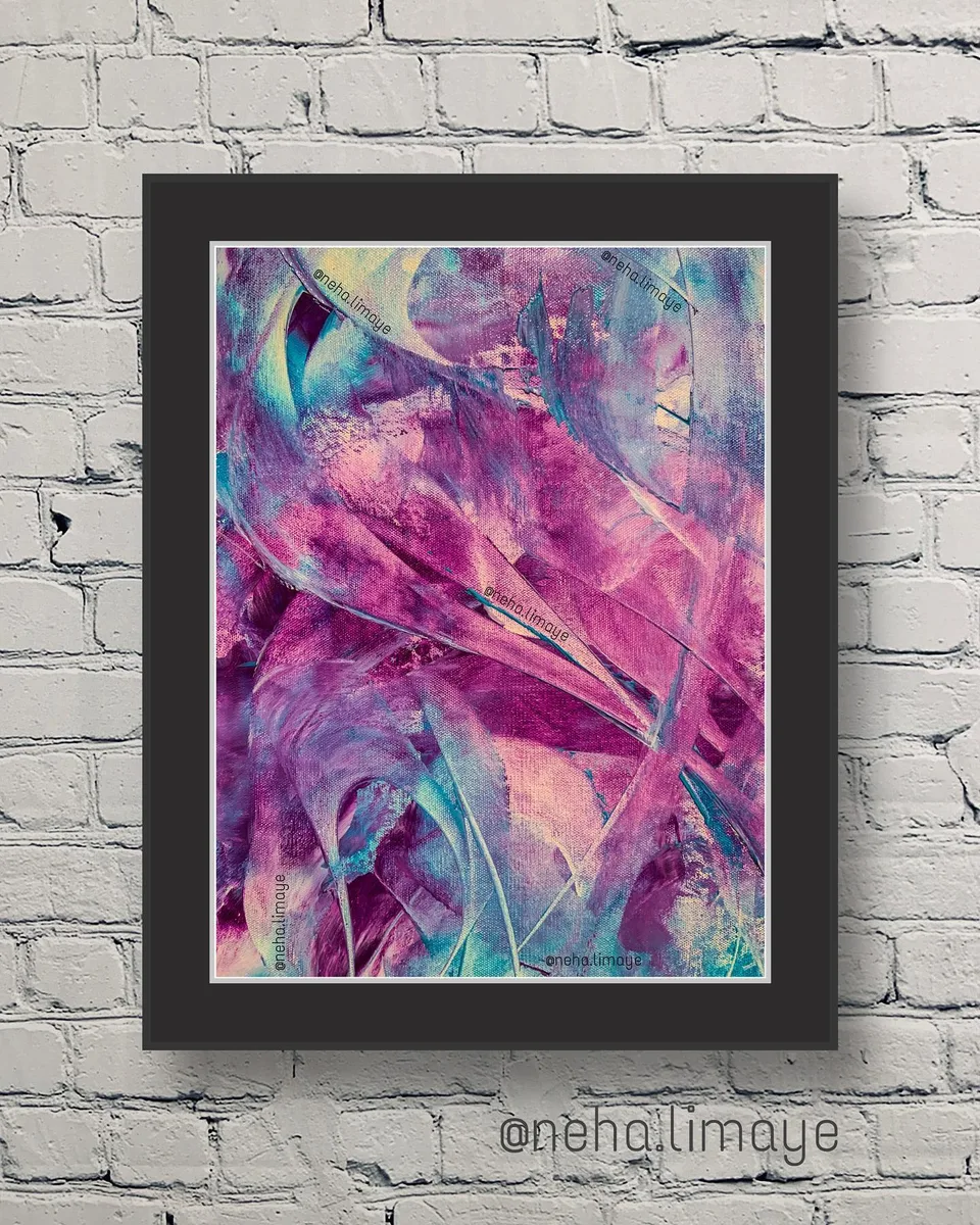 Exhale, a painting by Neha