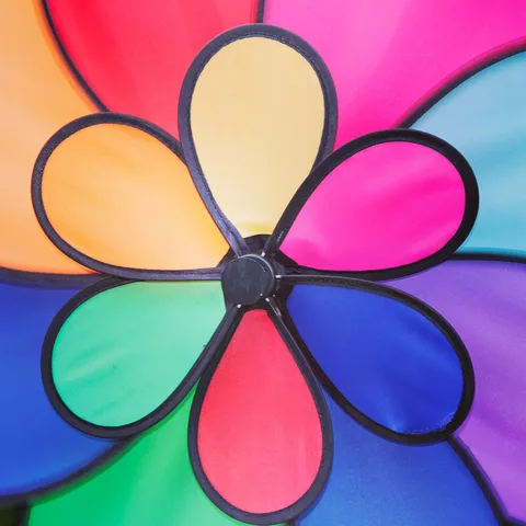Exhilarating colors... #localmarket #umbrella #hongkong #hongkongtravel…, 2 of 3