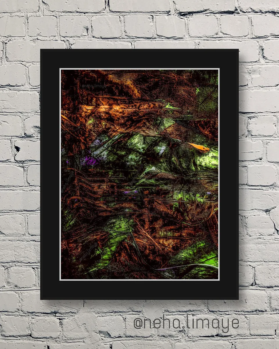 Unraveling, a painting by Neha