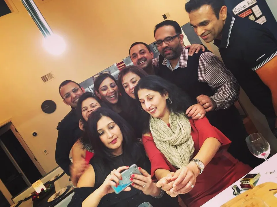 And the attempted selfie... #christmas2017 #christmaswithfamilyandfriends, 1 of 1