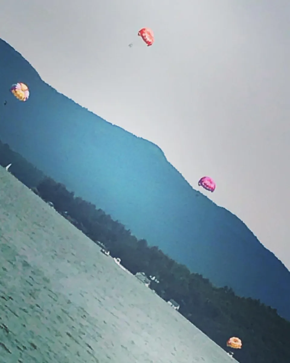 Reaching for the clouds... #parasailing #heights #water #mountains…, 1 of 1