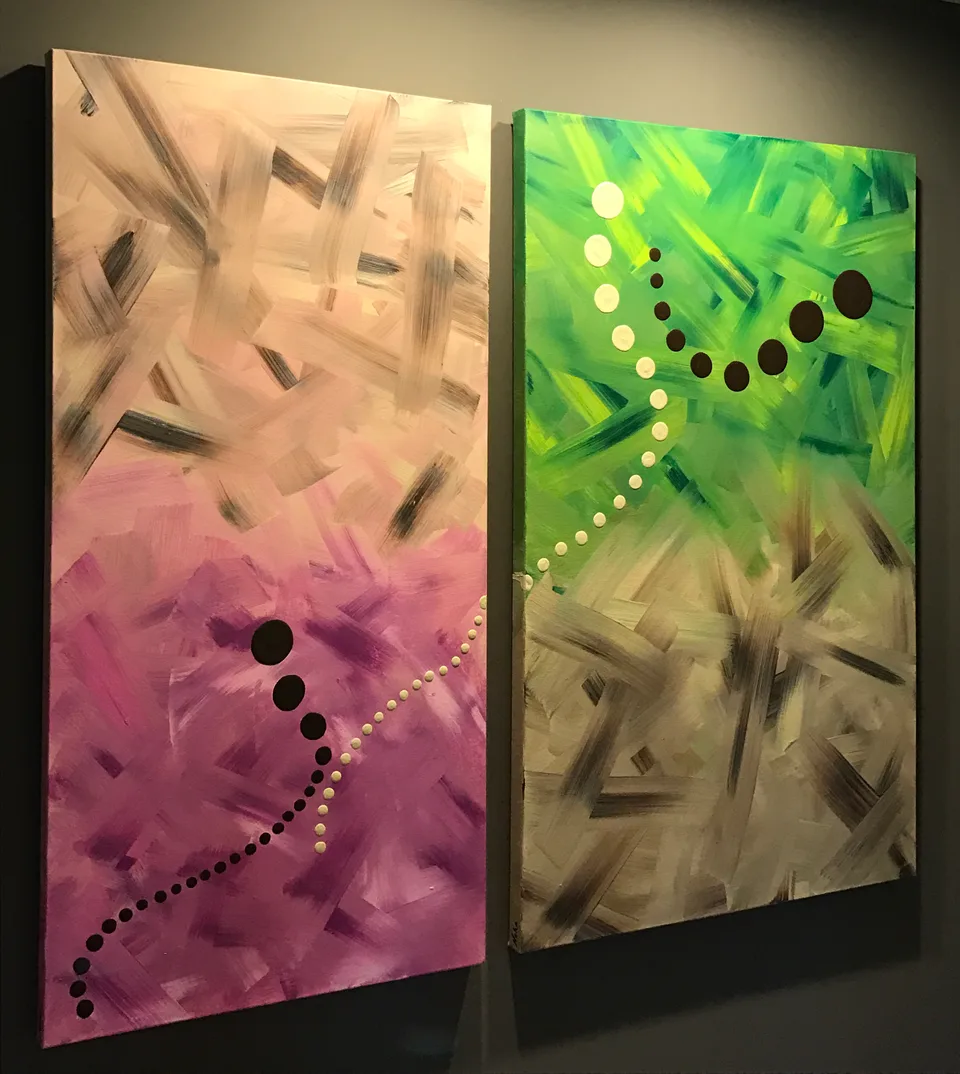 Hypnotic hope, a painting by Neha