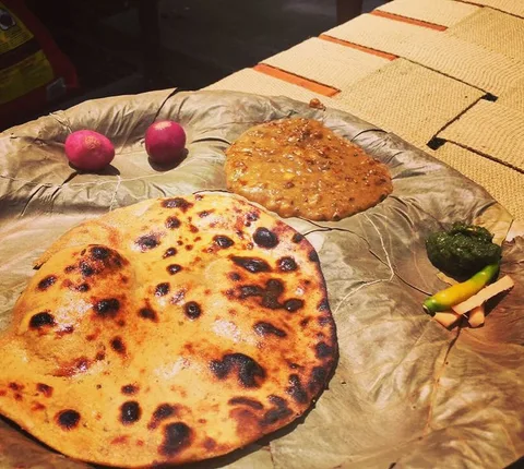 Homemade #dhaba set up and delicacies! #daatroti #tandooriroti #khaat #outdoors…, 1 of 1
