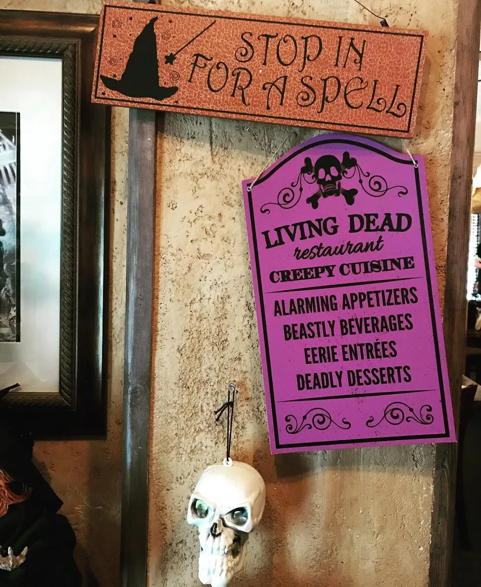 Should we be eating here?! 🤔 #halloween #spooked, 1 of 1