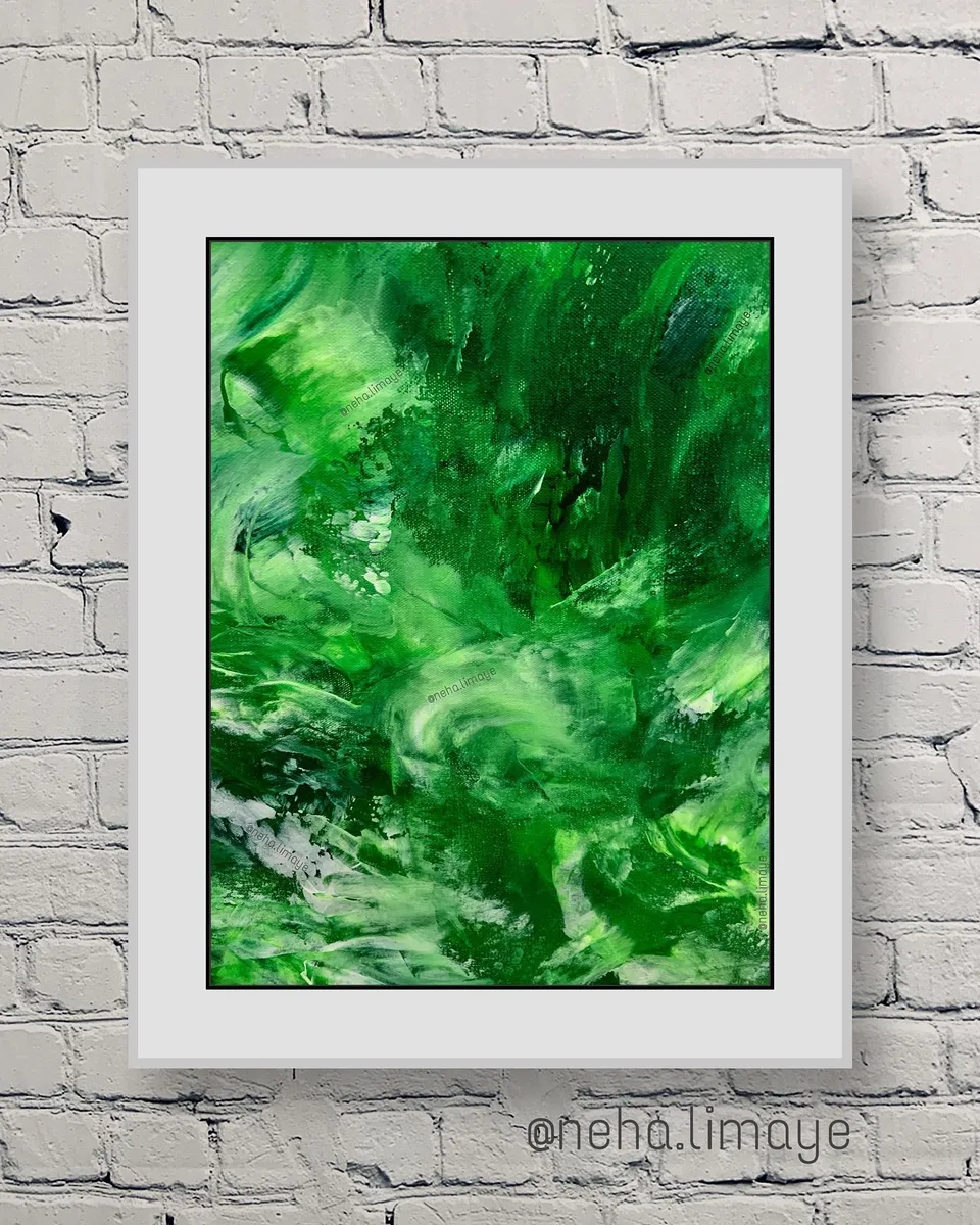 Stirring the conscience, a painting by Neha