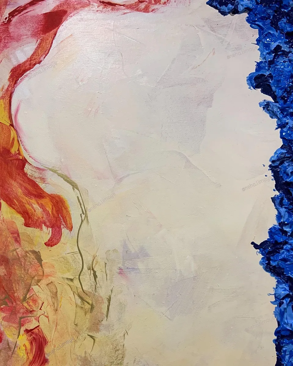 Aurora [sneak peek into details - 4], a painting by Neha
