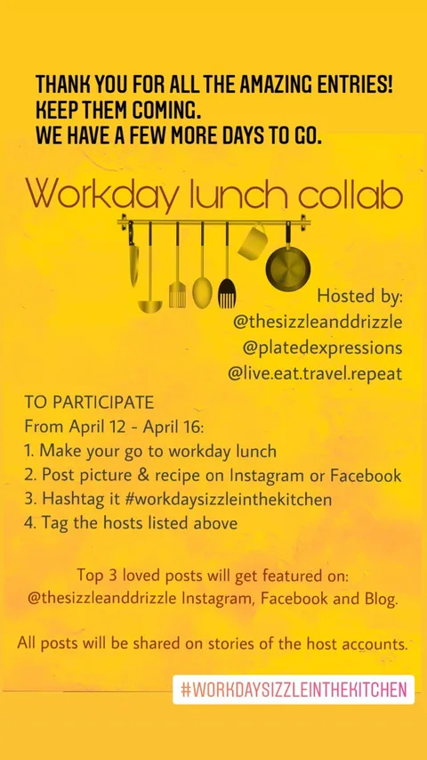 THANK YOU FOR ALL THE AMAZING ENTRIES! 
KEEP THEM COMING. 
WE HAVE A FEW MORE DAYS TO GO.
