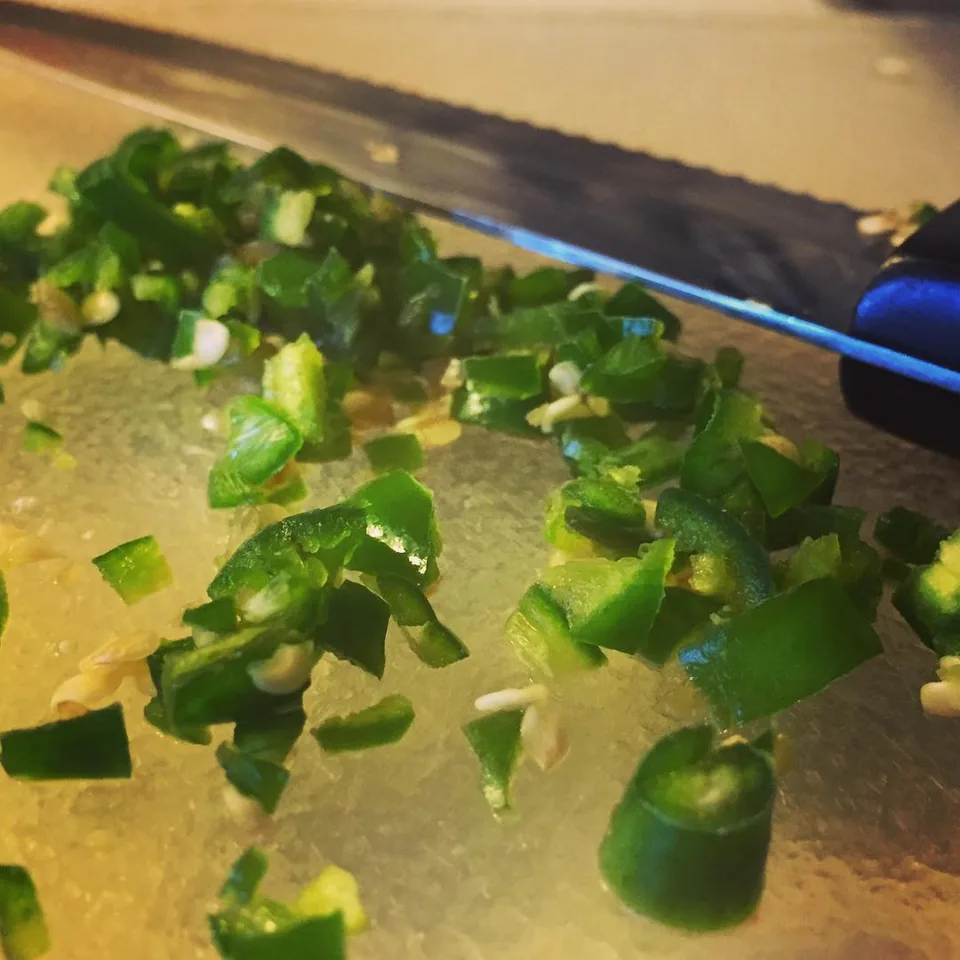 Gotta love some heat! #GreenChillies #SpiceItUp #TinglingTasteBuds, 1 of 1