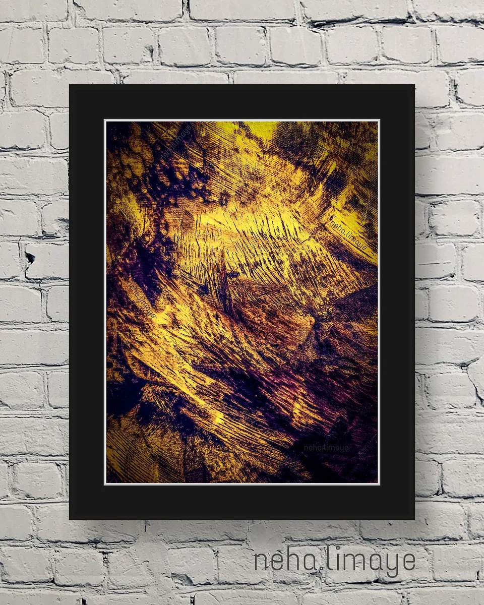 Chiseled fantasy, a painting by Neha