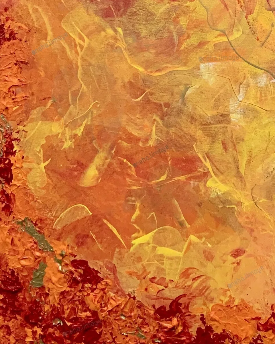 Aurora [sneak peek into details - 2], a painting by Neha
