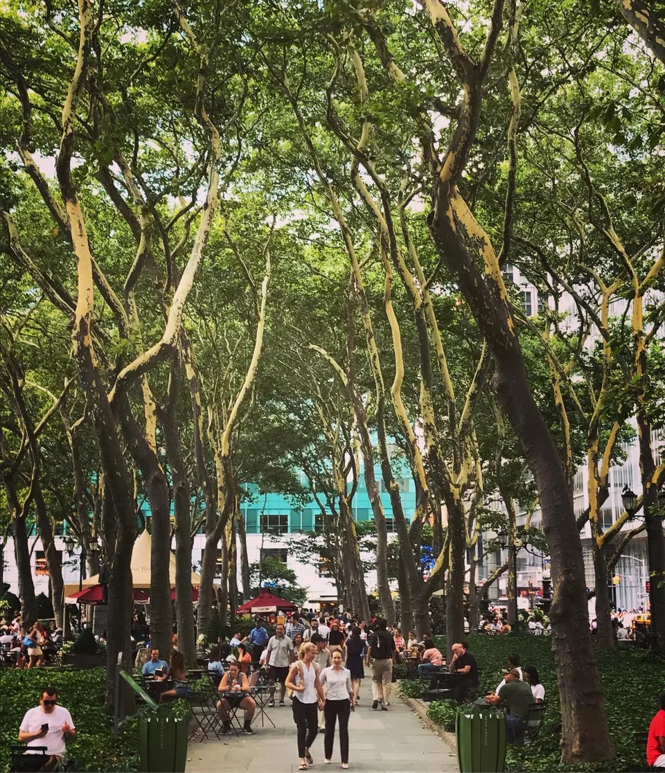 That vibe of Bryant Park on a summer afternoon... #bryantpark #newyork…, 1 of 1