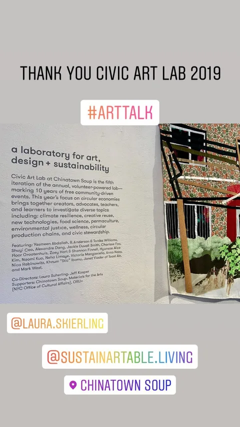 THANK YOU CIVIC ART LAB 2019