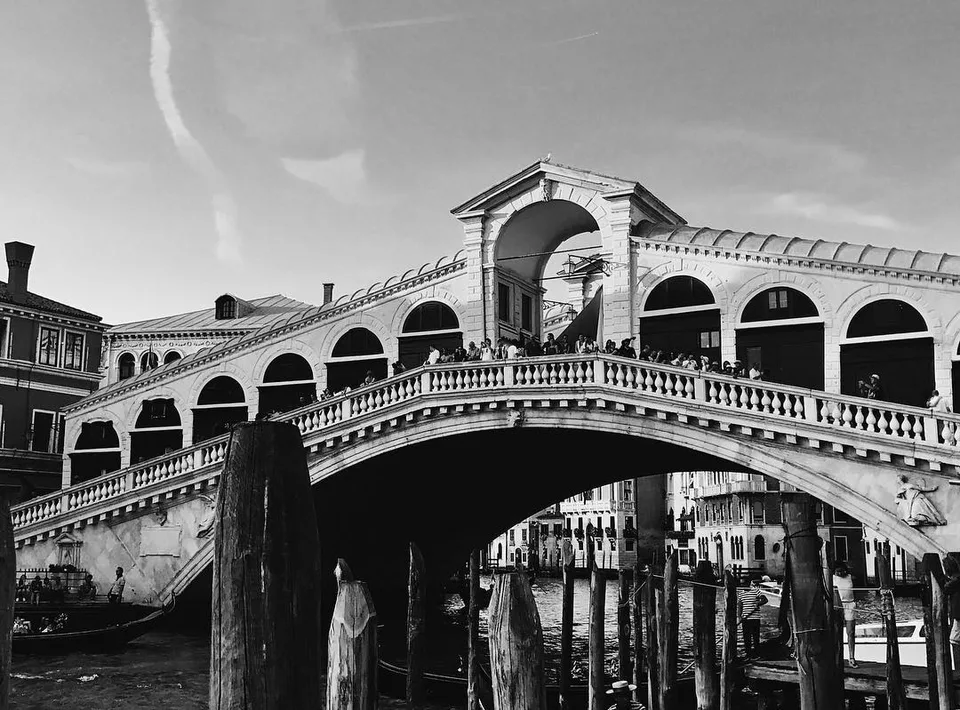 A bridge leading back in time... #vistasofvenice #theblackandwhiteseries…, 1 of 1