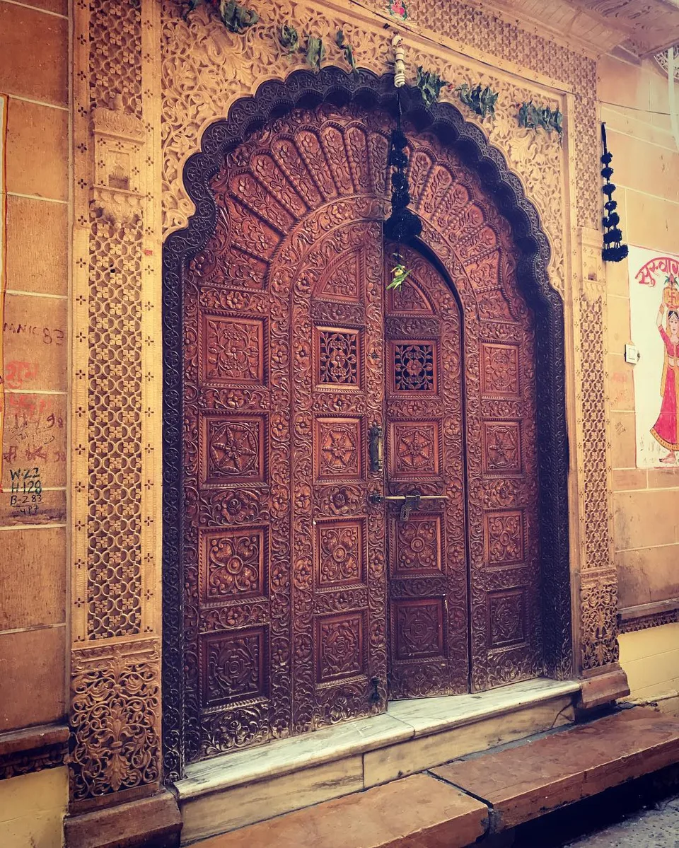 Life in the alleys of #jaisalmer... our streets are small, but #doors and…, 1 of 1