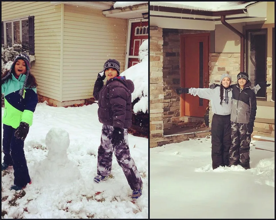 Same place, same month... 4 years apart... the backdrop changed and we grew…, 1 of 1
