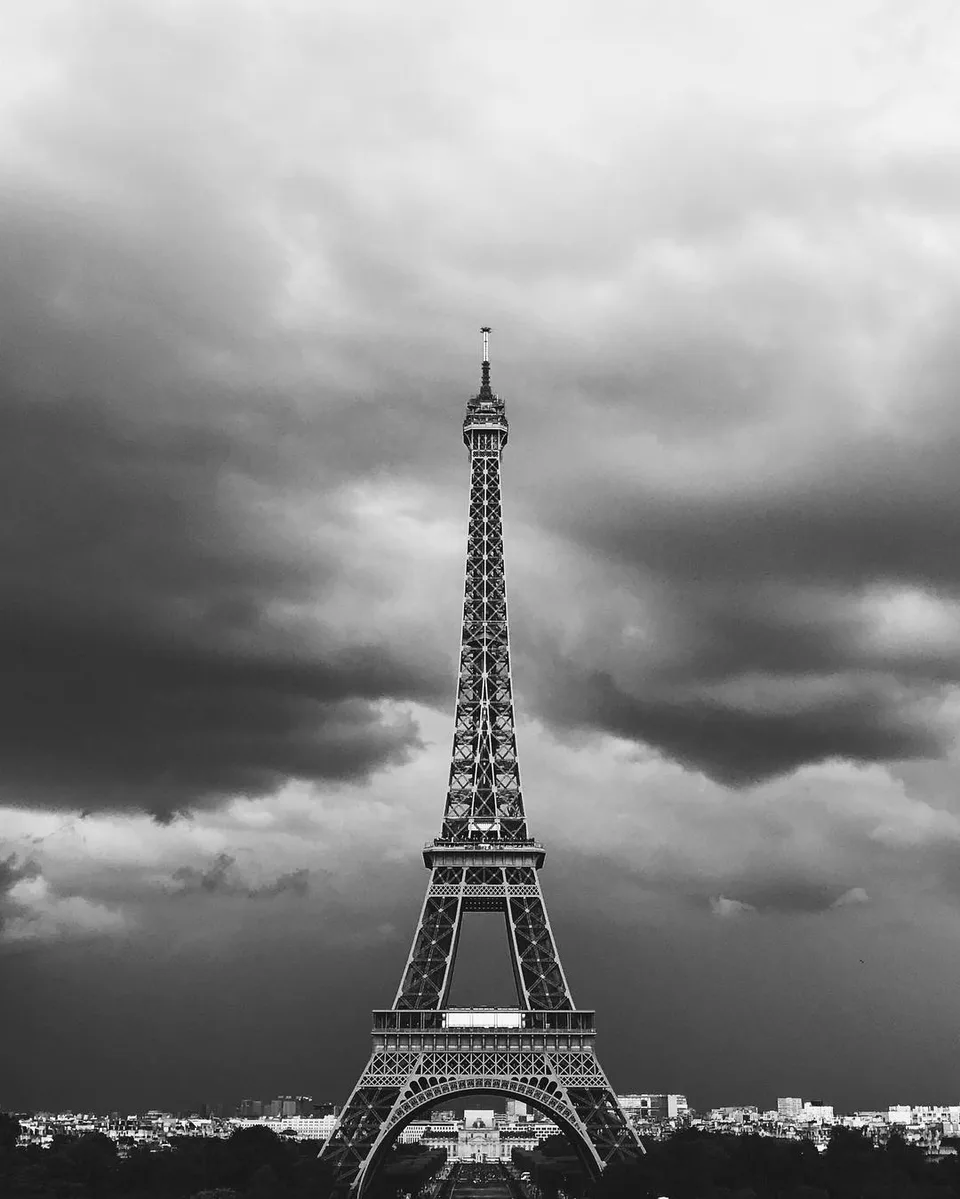 A storm of emotions #postcardsfromparis #theblackandwhiteseries #paris #france…, 1 of 1