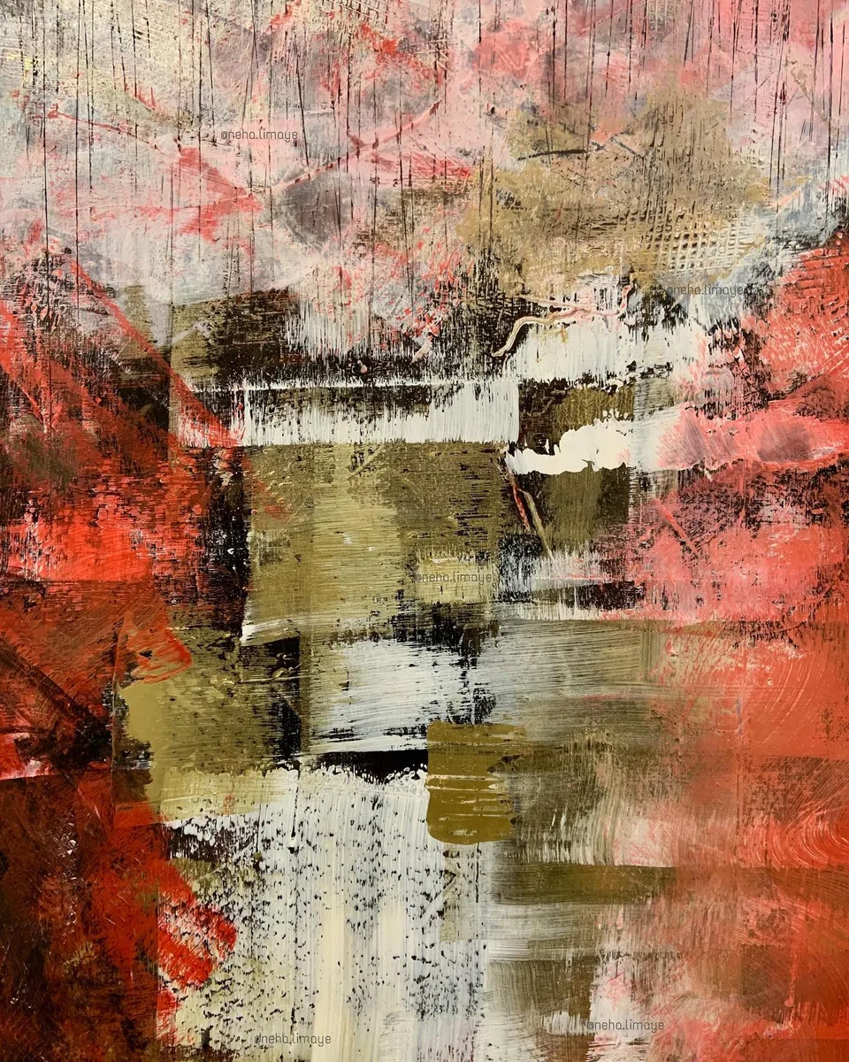 Of waterfalls..., a painting by Neha