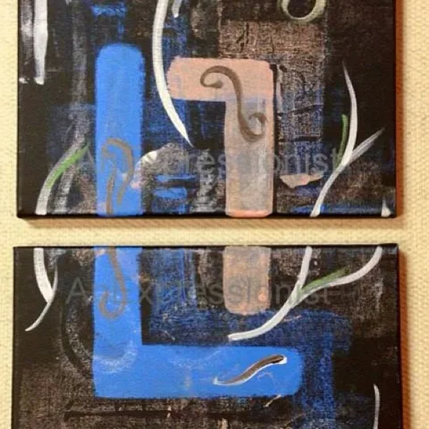 Out of the box, a painting by Neha