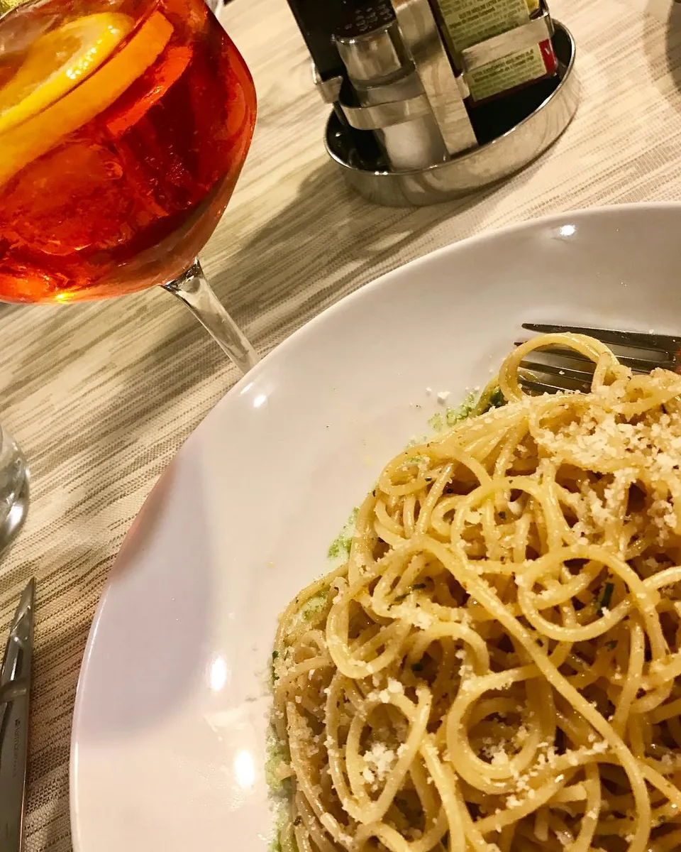 No jazz, only taste #pasta #onlyoliveoilandgarlic #spritz #unbeliavabletaste…, 1 of 1