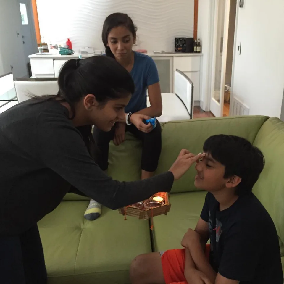Rakshabandhan came early this time around #summer2016 #cousins, 1 of 1
