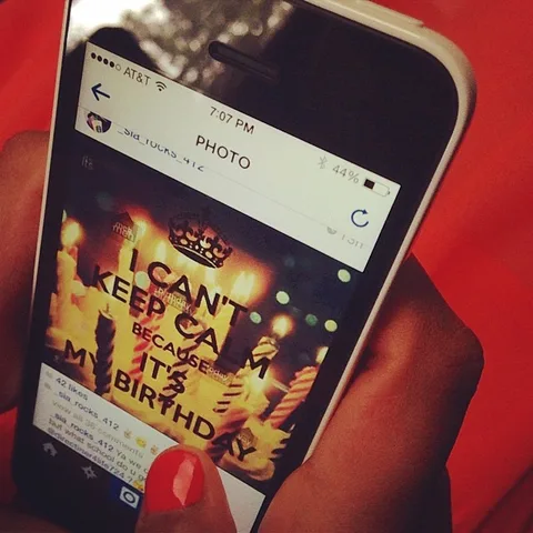 11 candles, swag sandals; a new iPhone, my you've grown! Happy Birthday…, 1 of 1
