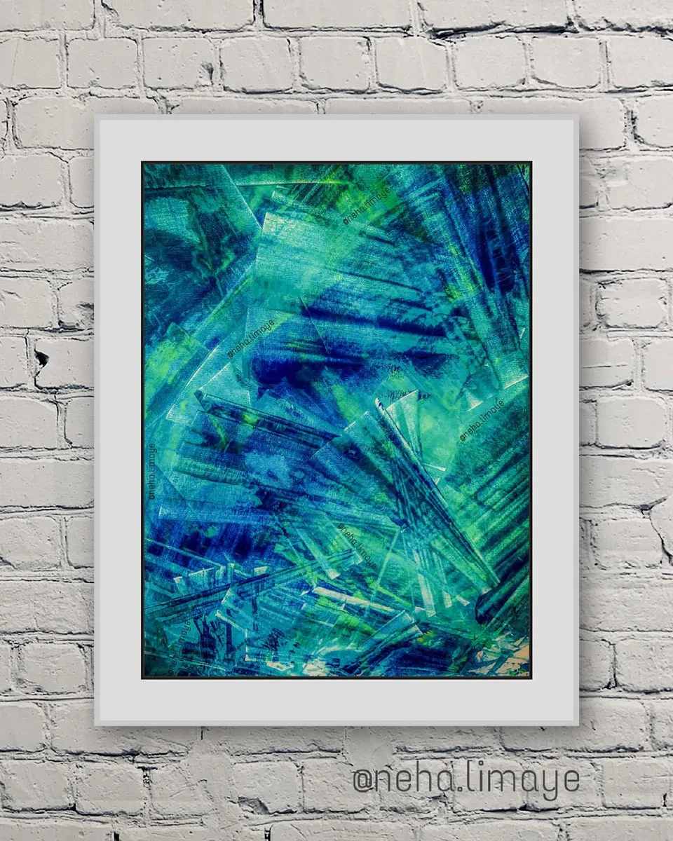 The Ethereal Disco, a painting by Neha
