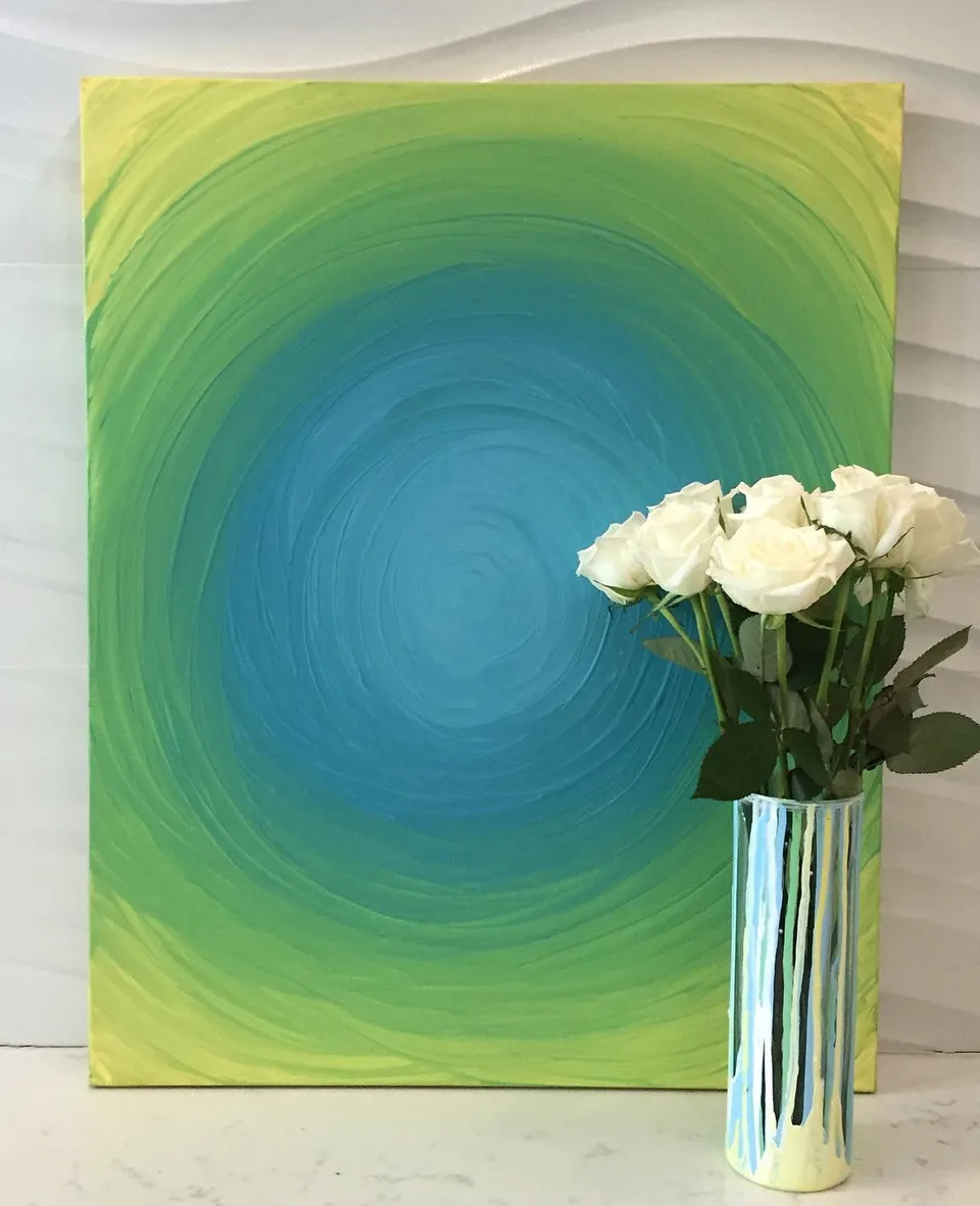 Illumination - concluding the journey of Eloquence with @pankaj.kanth and…, a painting by Neha