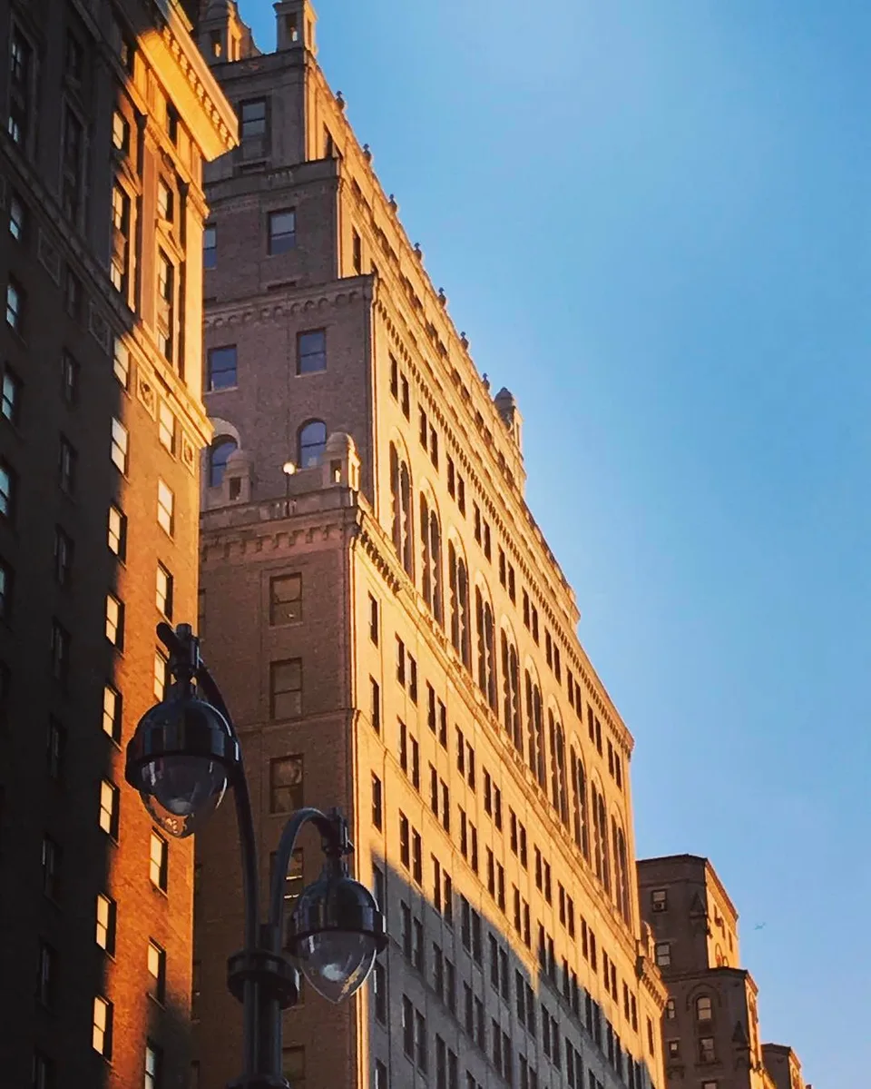 The poetry of #blueskies and #brownstones... #onlyinnewyork #lifeinnyc #newyork…, 1 of 1