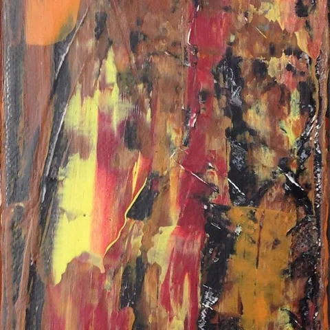 Much needed interruptions 2, a painting by Neha
