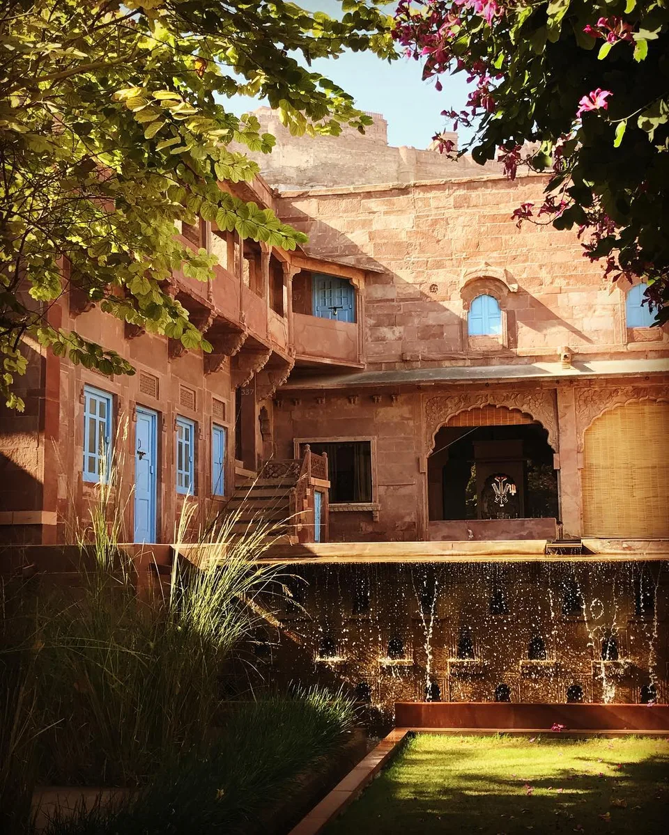 The romance that is a courtyard... #jodhpur #traveldiaries…, 1 of 1