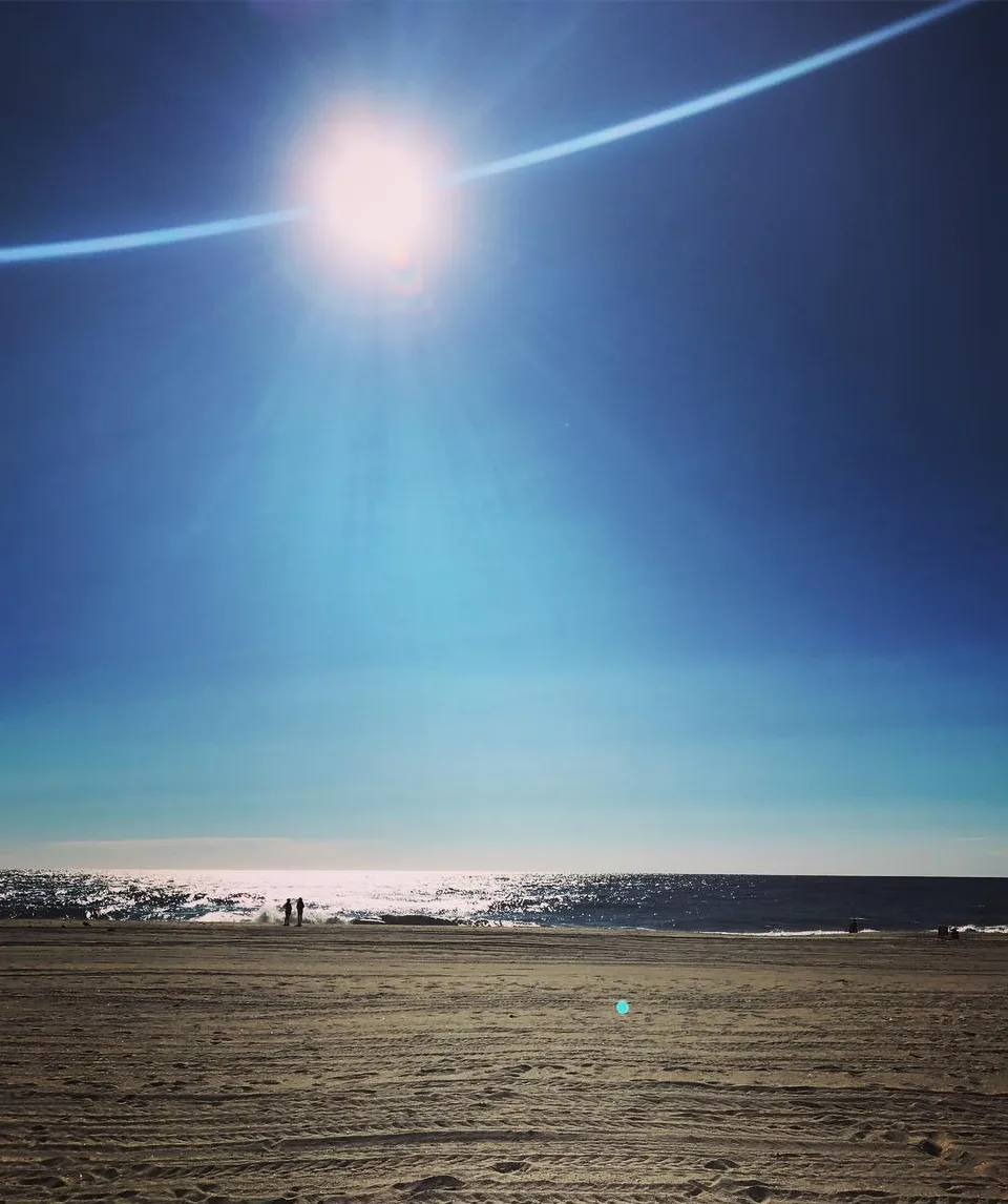 Starting it off bright and early... #happysunday #beach #sun #sand…, 1 of 1