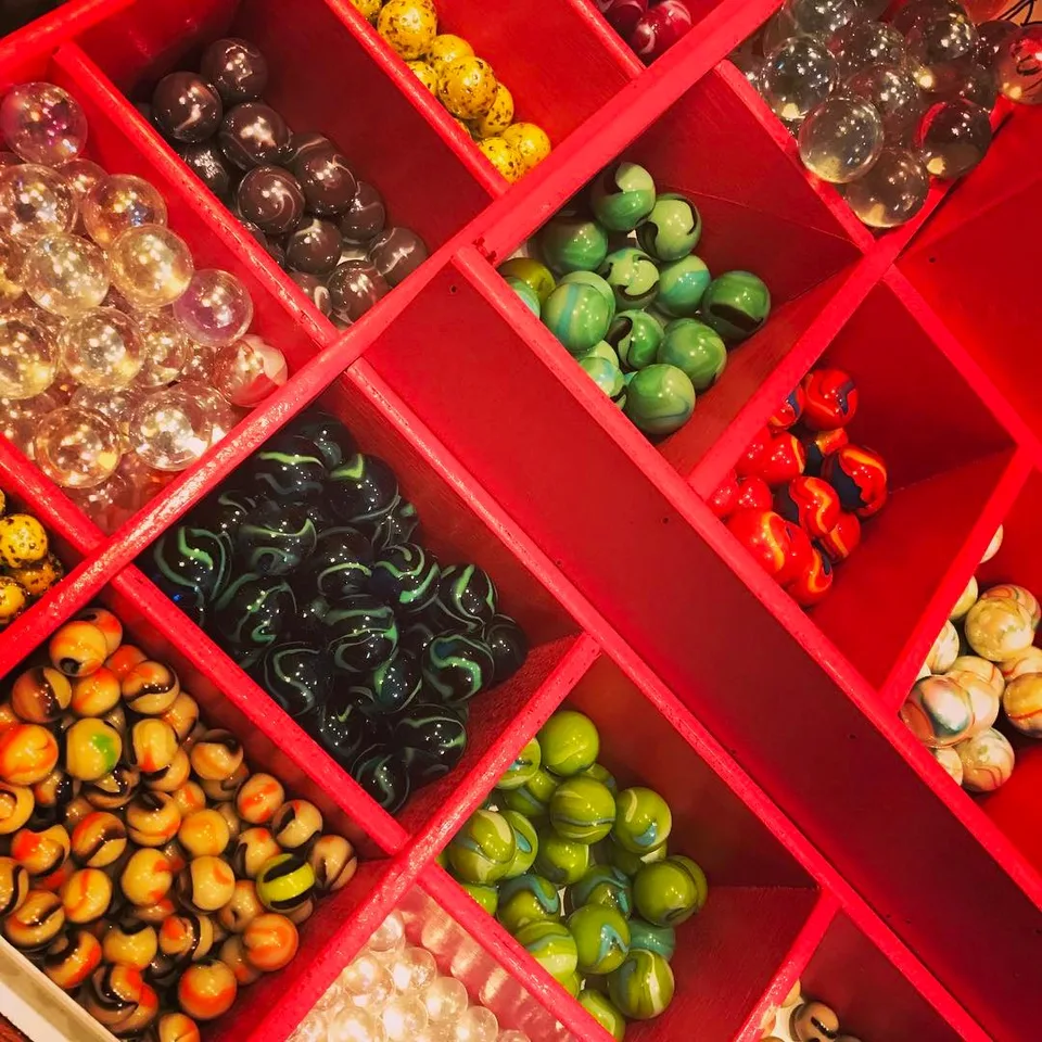 Are you out of your #marbles? #childhoodmemories #gamesweplayed…, 1 of 1